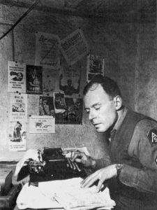 Klaus Mann, soldat de l’armée américaine pendant la campagne d’Italie (1944), cliché de l’US Army