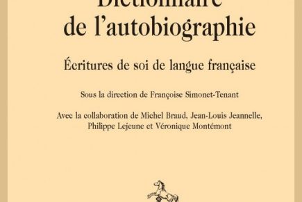 Une note sur Jean Guéhenno dans le Dictionnaire de l’autobiographie